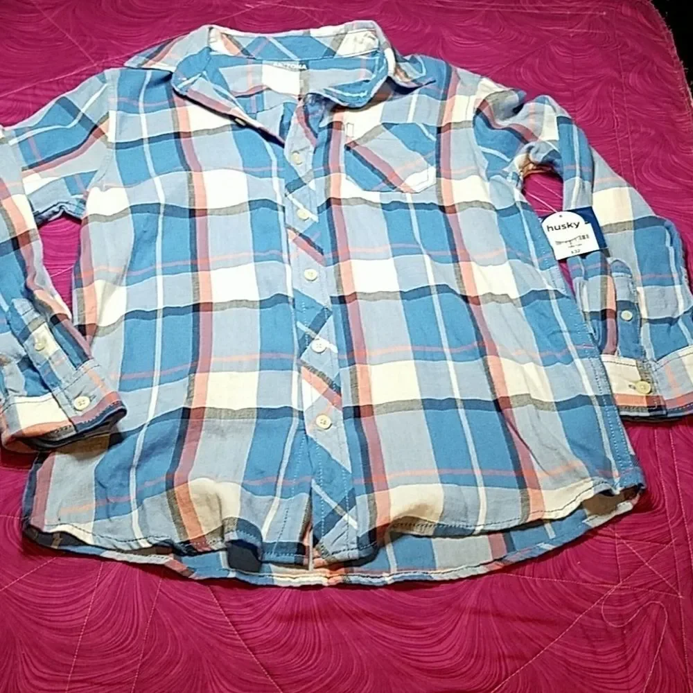 ✔ 5 for $25 Arizona Husky button down 10H /12H